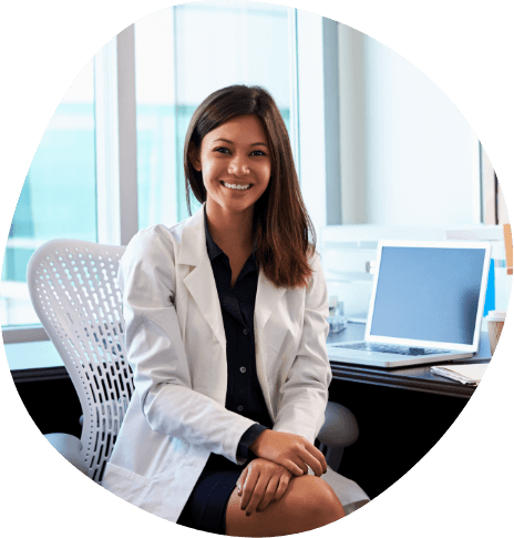 Smiling sleep professional in McKinney