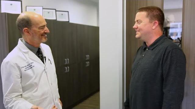 McKinney sleep apnea patient Timothy talking to sleep doctor