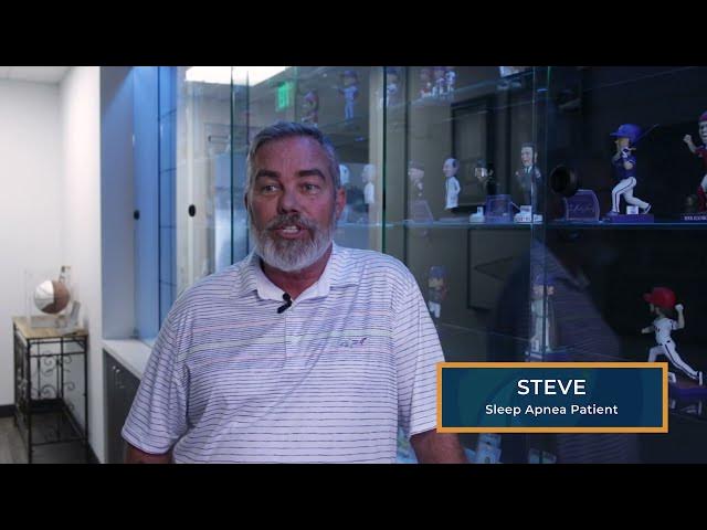 McKinney sleep apnea patient Steve